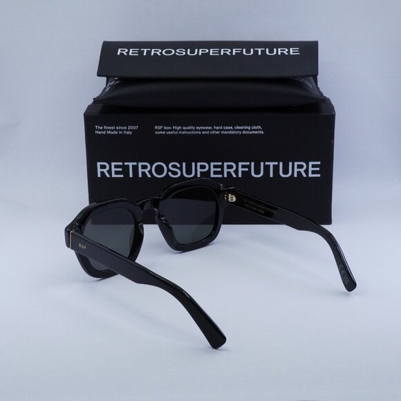 Final Price! RetroSuperFuture SALUTO BLACK 9FP Sunglasses - Picture 5 of 11